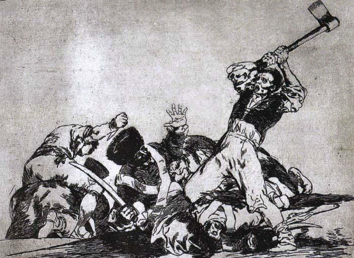 Francisco de goya y Lucientes The same oil painting picture